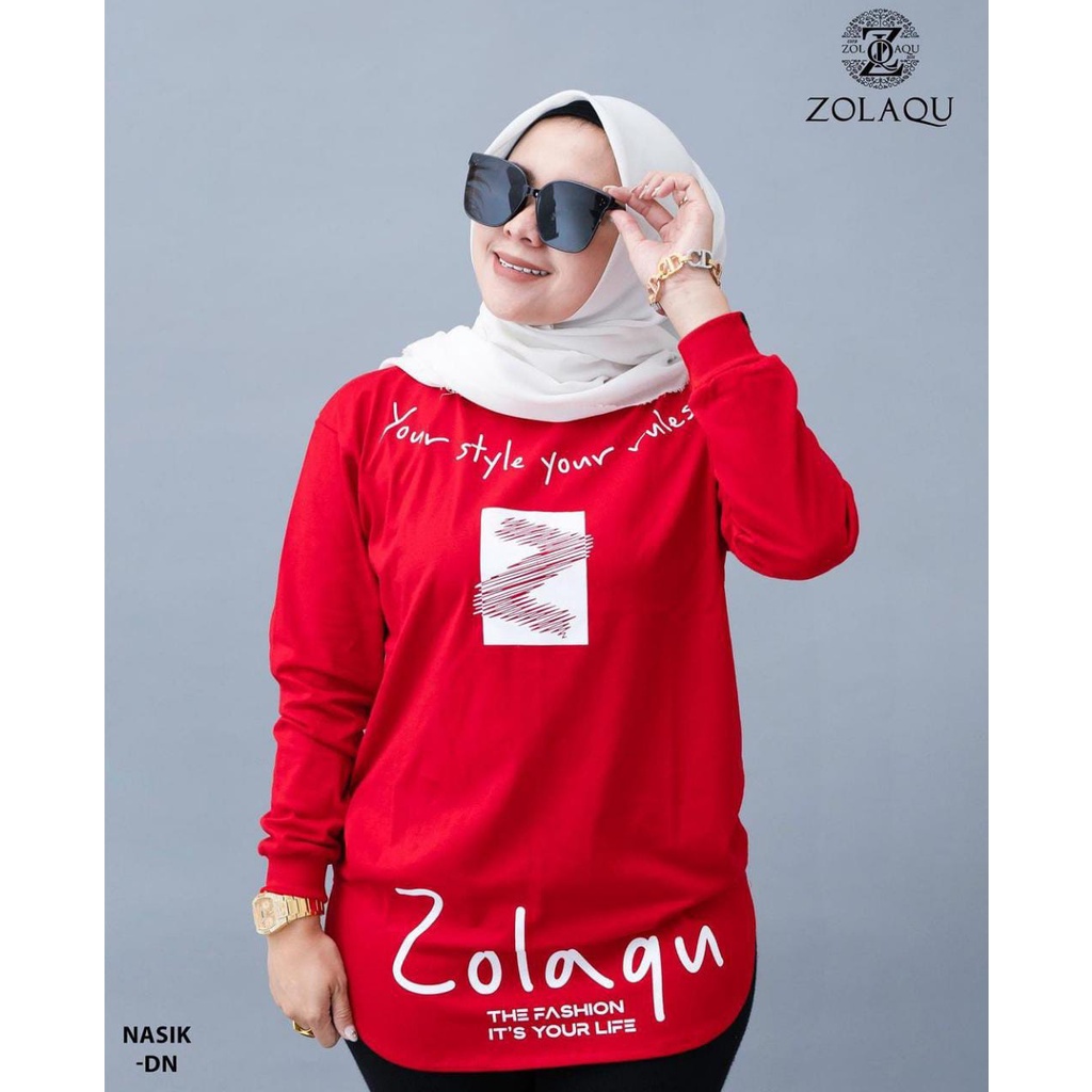 SEMI TUNIK / TUNIQ ZOLAQU ORIGINAL MOTIF2 TERBARU