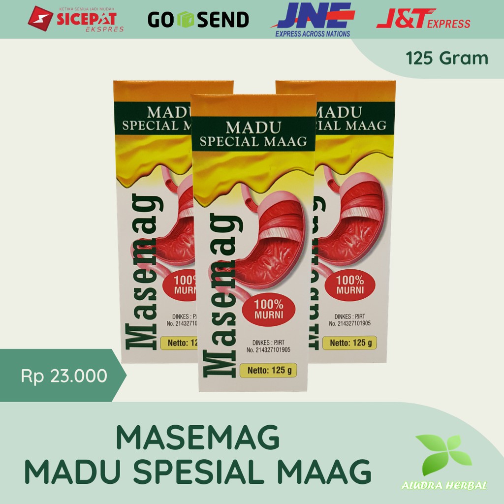 

Madu Masemag Spesial Maag Asli 125Gram