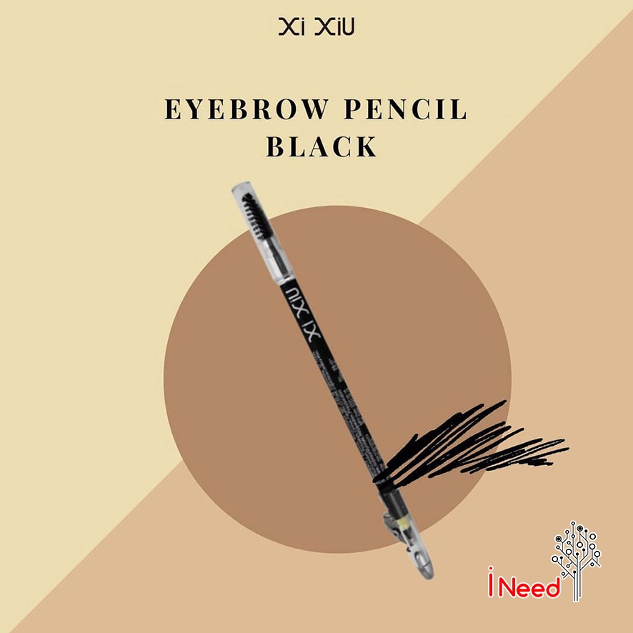 (INEED) XI XIU Eyebrow Pencil Brown &amp; Black - Xixiu Pensil Alis