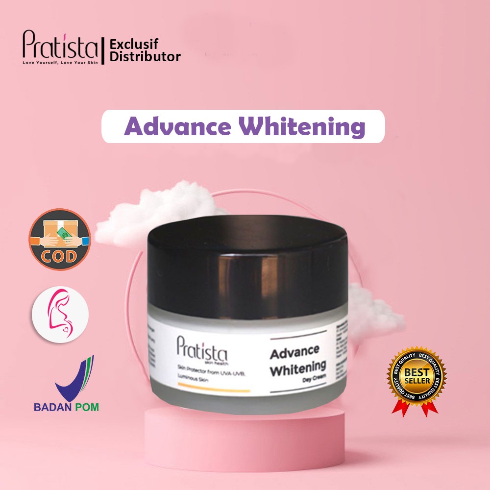Crim Pemutih Wajah Bpom, Perawatan Wajah Kusam Advance Whitening Day Cream Pratista
