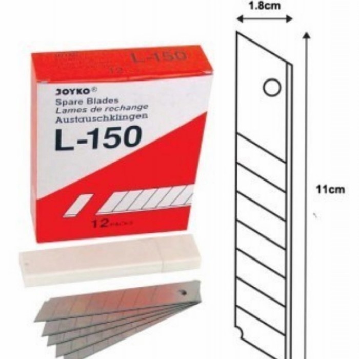 

Cuci Gudang Isi Cutter Besar Joyko L150 Murah Original Sale!!!