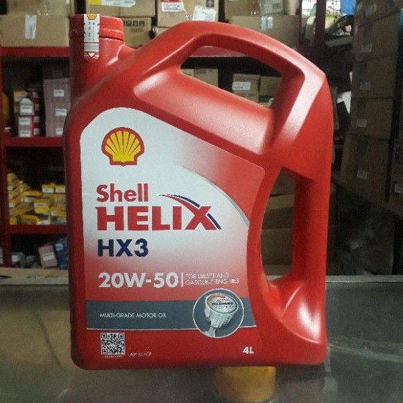 Oli Shell Helix HX3 20W/50 4L