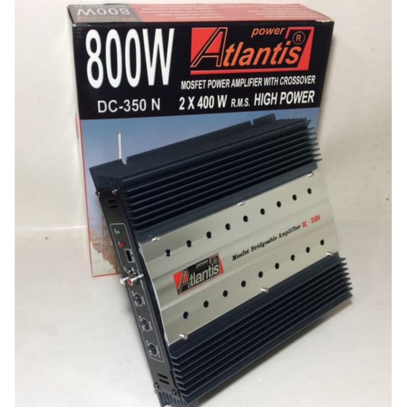 power amplifier 2 Chenel Atlantis DC-350N mosfet
