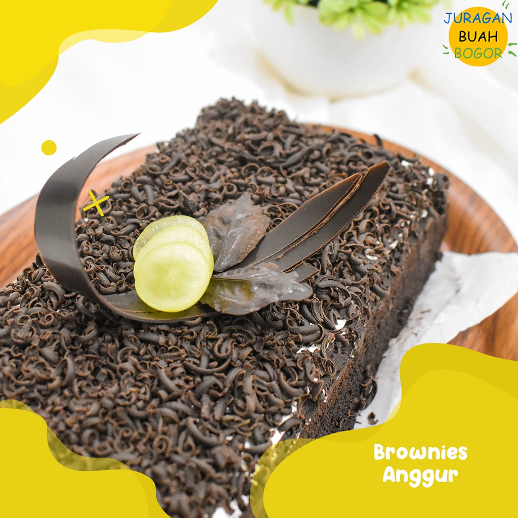 

BROWNIES BUAH | BROWNIES ANGGUR | BROWNIES ENAK | GRAPE FRUIT BROWNIES
