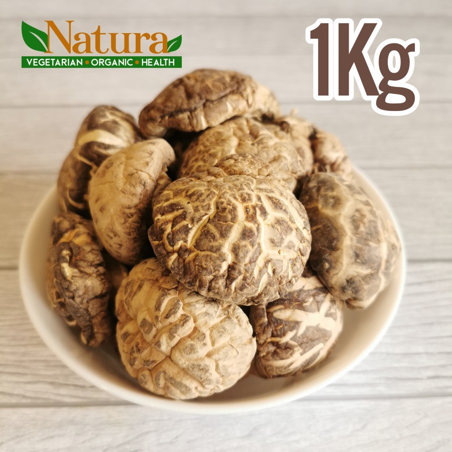 

Jamur Shitake Hioko Kering Premium 1Kg Vegetarian Vegan