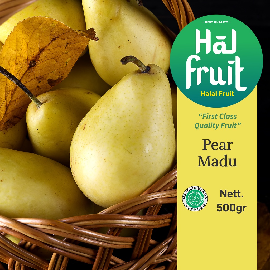 

Pear Madu HalFruit 500 Gram