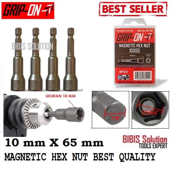 Jual Mata Bor Roofing Mata Sok Baut Baja Ringan Magnetic Hex Nut Socket