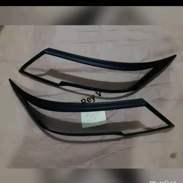 Garnish Depan All New Rush Black