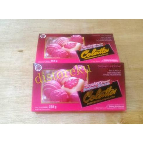

Toko-Bahan-Kue- Strawberry Colatta Compound Chocolate 250Gr -Terlengkap-Termurah-Dijamin.