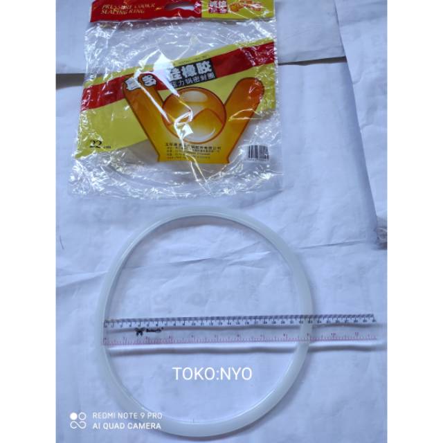 Karet Panci Presto / Pressure Cooker Sealer Ring 22 cm