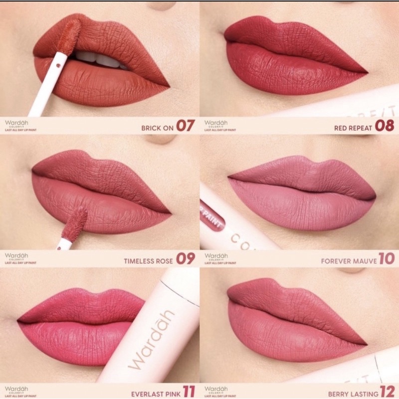 Wardah COLORFIT LAST ALL DAY LIP PAINT