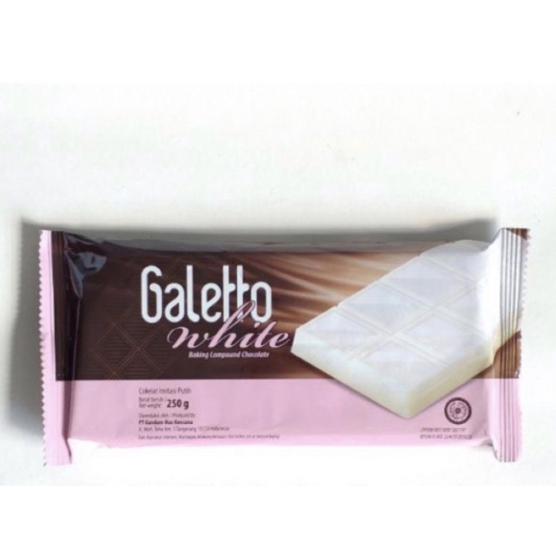 GALETTO WHITE BAKING COMPOUND 250 GR