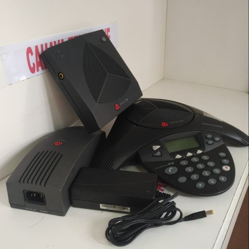 Telepon Polycom SoundStation 2 W - Second