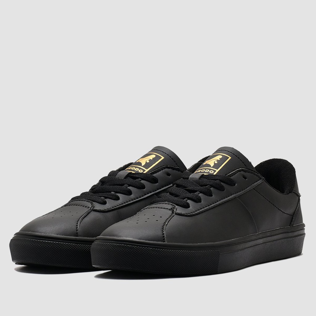 Sepatu Pria Brodo Corte [Black WS/Black BS/White WS] Produk Lokal Indonesia-5