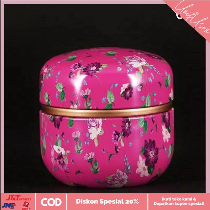 

⭐COD⭐ Japanese Style Tea Tin / Tempat Teh - E