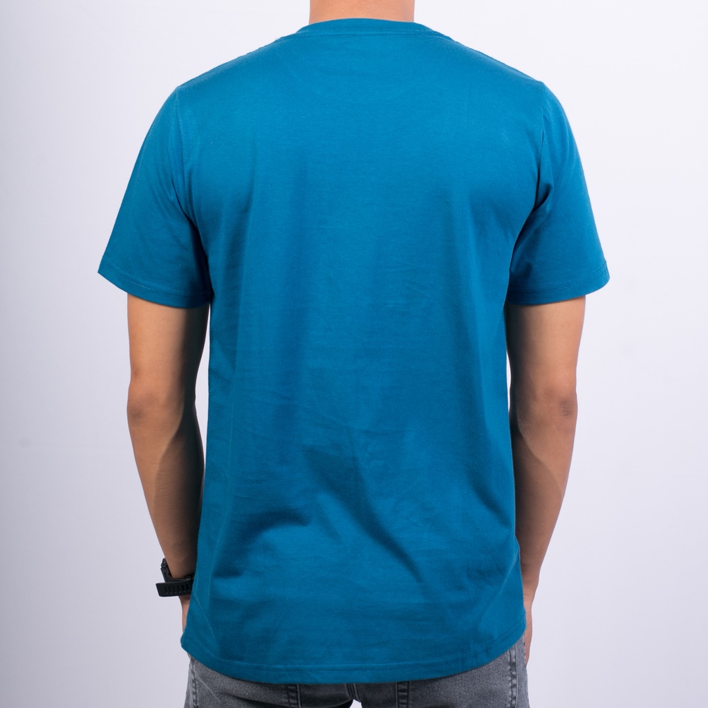 ORIGINAL Kaos polos awet tahunan | Kaos polos 100% katun terjamin &quot;BIRU TOSCA&quot;