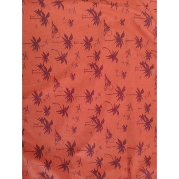 KAIN KATUN MOTIF STRETCH KELAPA (200 & 270 cm)