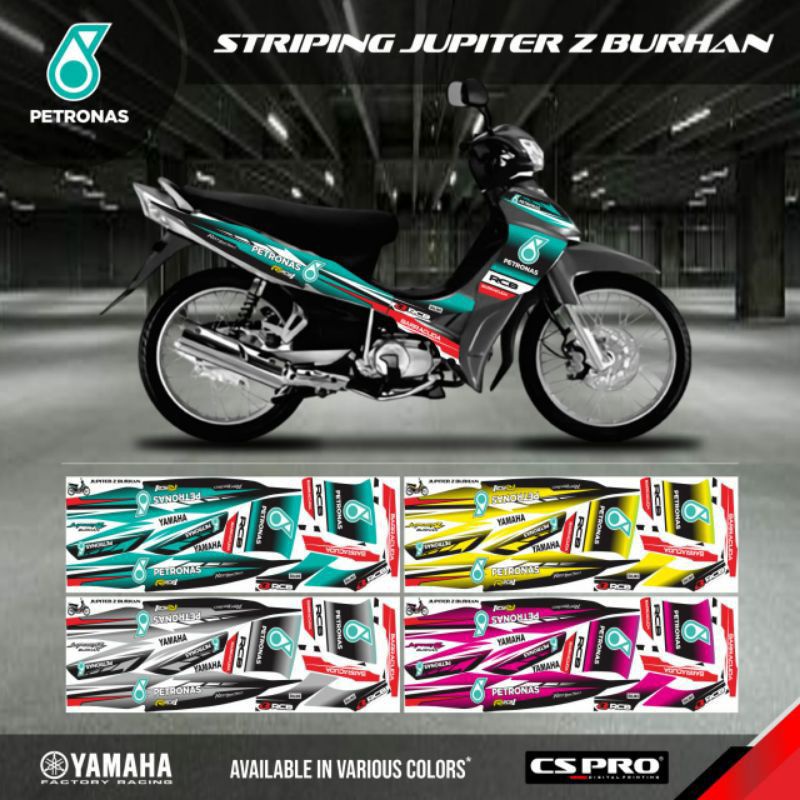 striping motor Jupiter z / sticker motor Jupiter / striping Jupiter z