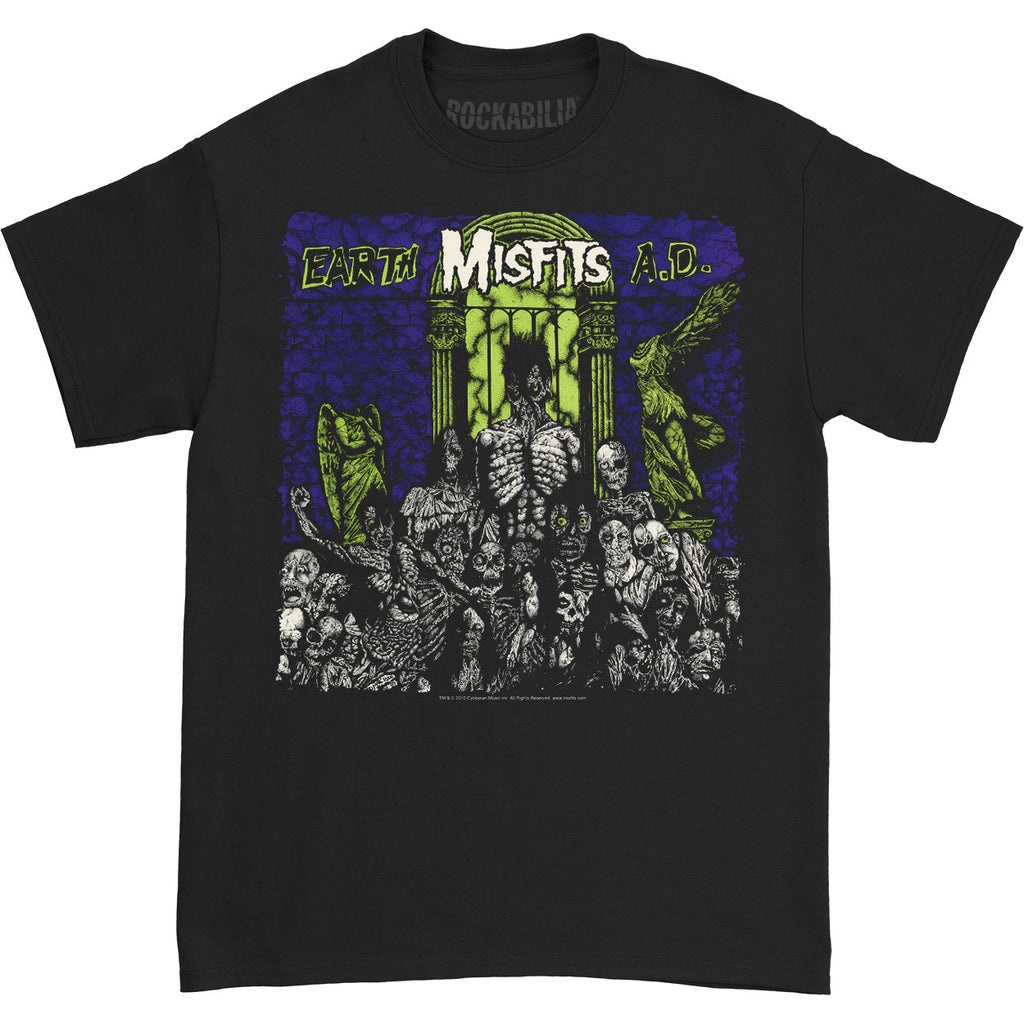 Kaos Band MISFITS Earth A.D. Official Merchandise T-shirt - Kaos Dewasa - Kaos Pria - Kaos Wanita - 