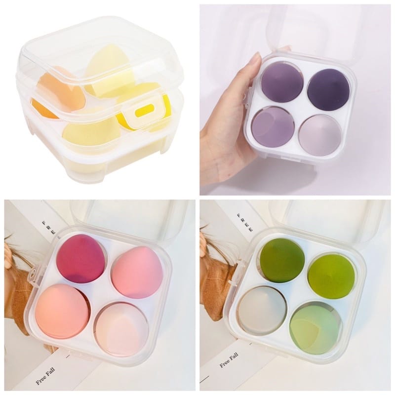 Spon Bedak  Beauty Blender Isi 4pcs Sponge Make Up