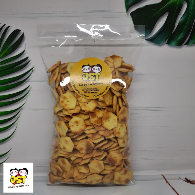 

[250gr] Biskuit Nissin Hexa Crackers Kiloan Jember Snack Time