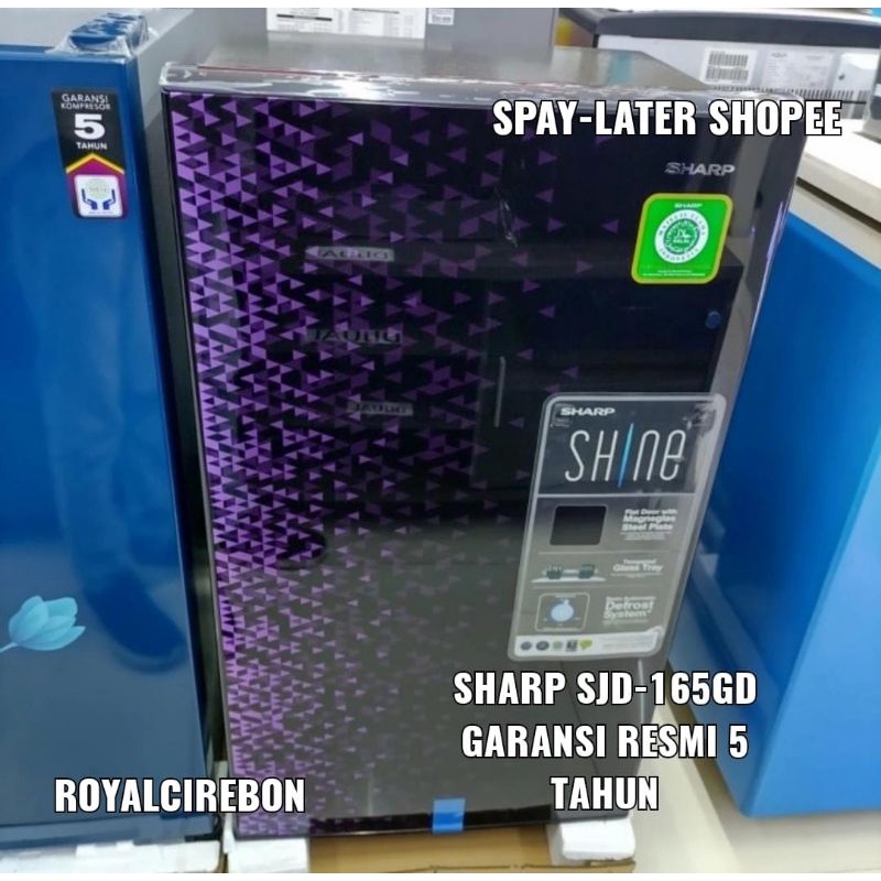Kulkas Sharp new 1pintu (new tersedia type terbaru Kulkas Sharp 1pintu: SJX 167 - SJX165 - SJN162) G