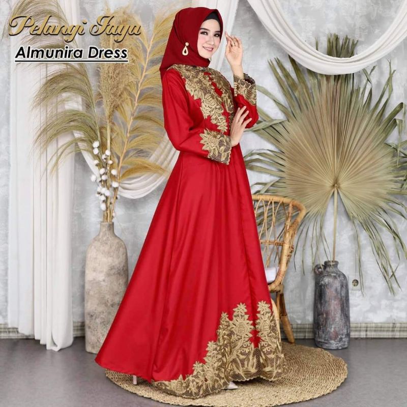 dress cantik pelangi jaya