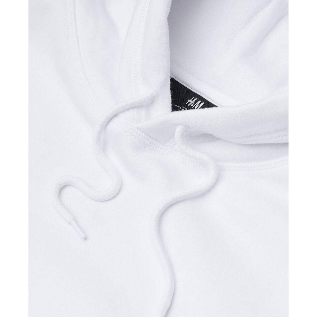 HOODIE POLOS H&amp;M WHITE JACKET STREETWEAR HYPE PREMIUM