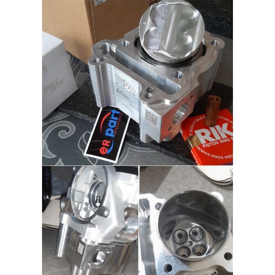 Blok head 28 25  blok seher Billet  MX king new mx Vixion