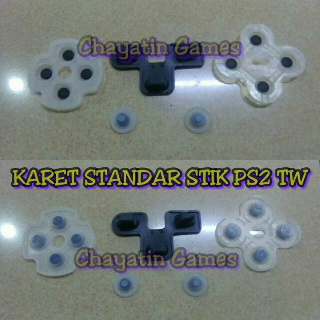 KARET STIK PS2 / PS3 TW / KW SET