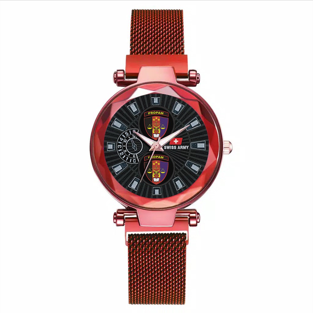 Jam Tangan Wanita Custom - PROPAM Free Box &amp; Batre Cadangan