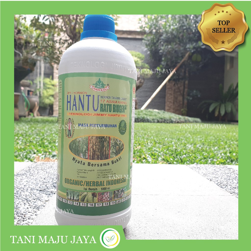 Pupuk Organik Jimmy Hantu ZPT Ratu Biogen 1000 ml | Shopee ...
