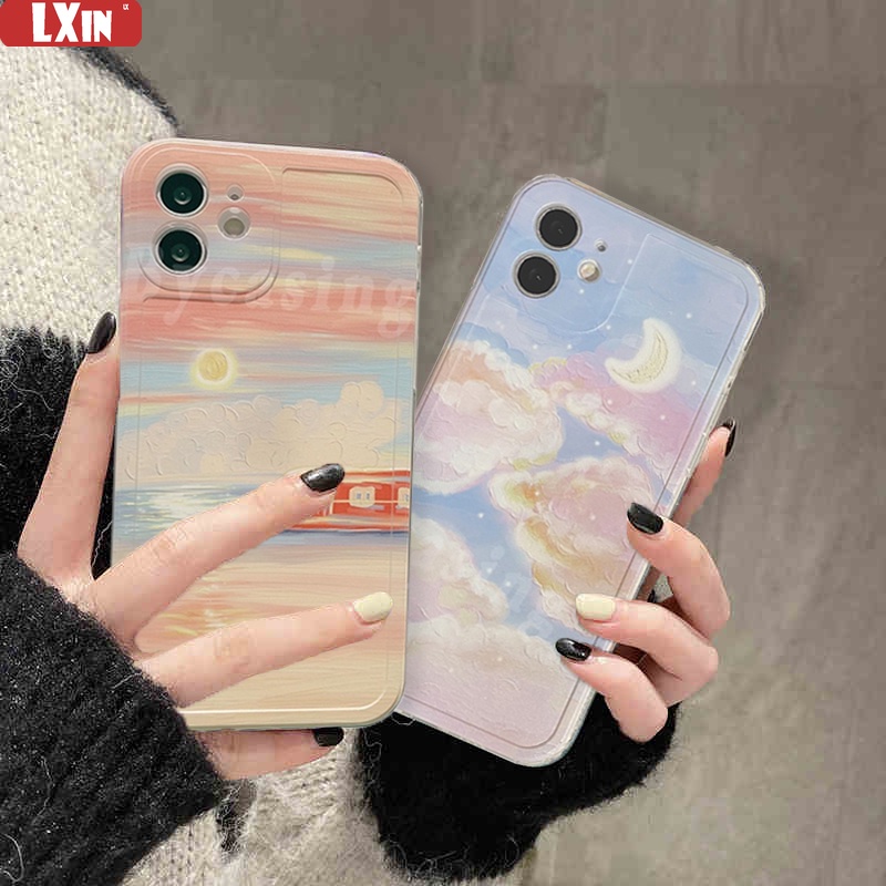 Casing Soft Case Silikon Motif Langit Berbintang Untuk Redmi 10C Redmi Note 11 / 11S / 10 / 9A / 9T / 9 / 8 / 7 / Poco / X3 / GT / Poco M3