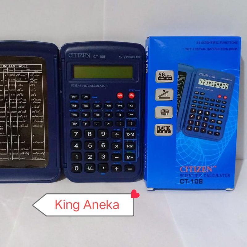 

Kaltulator Citizen Sintifik Ct- 108 Anak Sekolah Model Mini