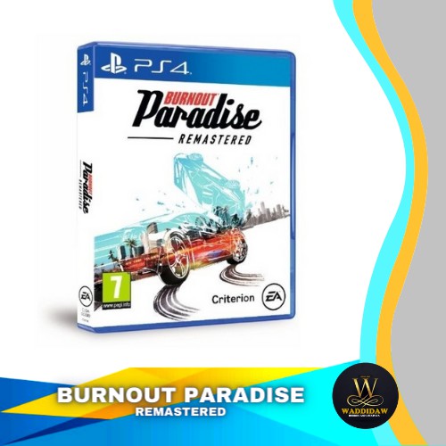 Kaset Ps 4 Burnout Paradise Remastered