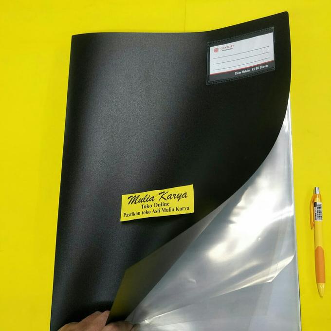 

READY COD Clear Holder A3 60 lembar / Document Keeper A3 60 / Map Album A3 BOOM SALE Kode 1150