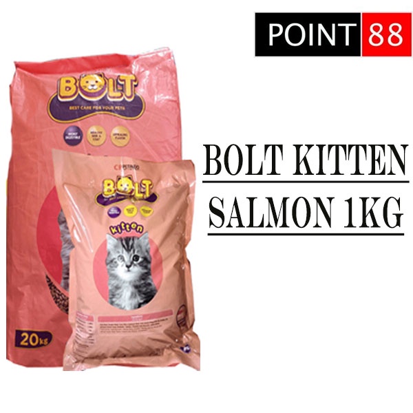 BOLT Kitten Salmon 1kg (Grab/Gosend)