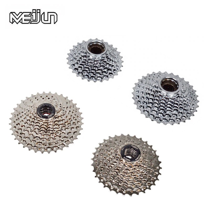 IMPORT MEIJUN Mountain Bike Rotating Freewheel Card Type Flywheel 7/8/9/10 Speed 11-36T Bicycle