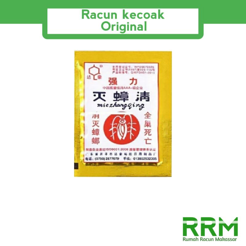 Racun Kecoak Mie Zhang Qieng Asli Ampuh