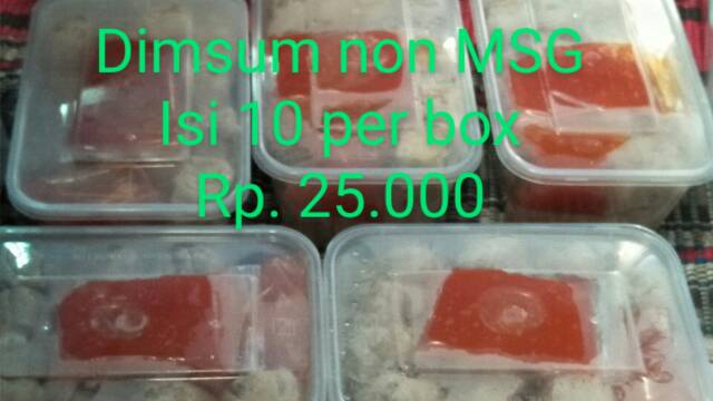

Dimsum ayam jamur non MSG