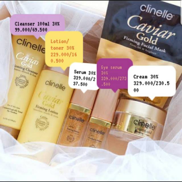 Clinelle caviar gold