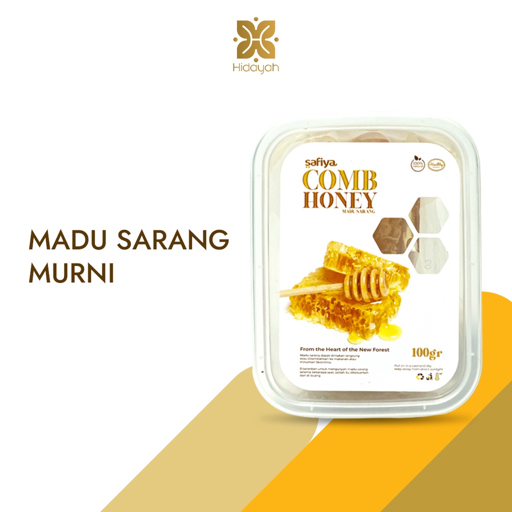 Madu Sarang Murni Asli Melifera 100 Gram