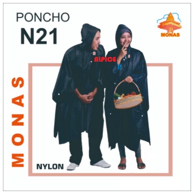 Jas Hujan Poncho Kharisma N21 Monas