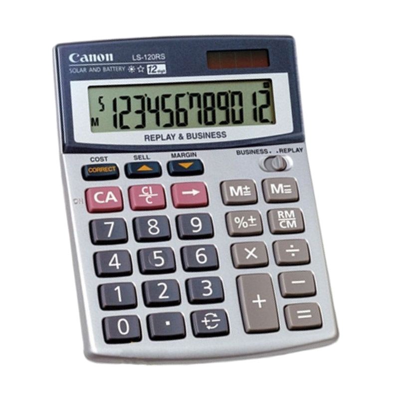 

Kalkulator Calculator Canon LS-120RS