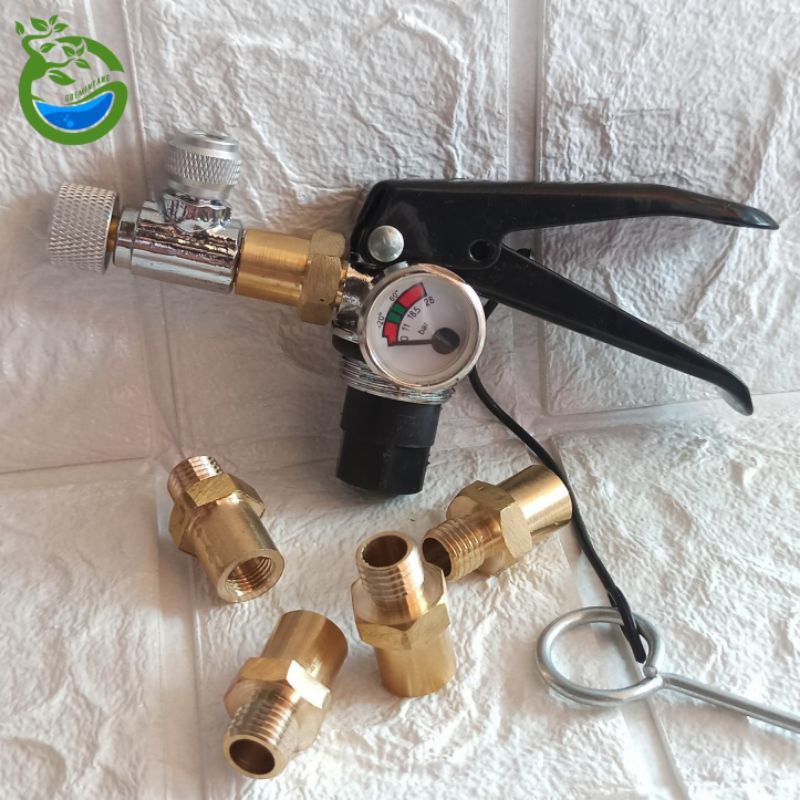 (A2) konektor Nepel diy co2 aquascape tabung apar 1kg & 3kg , 5kg