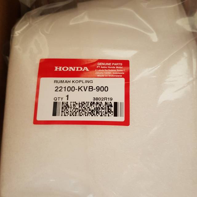 Mangkok ganda / rumah kopling ganda vario 110 karbu / vario techno 110 karbu ori