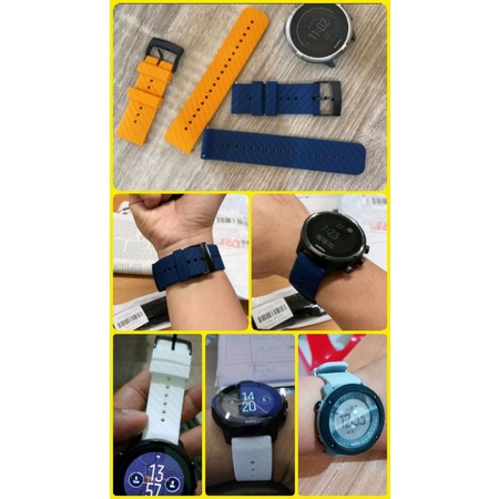 EL Tali Strap Jam Tangan Suunto 9 / 7 / Traverse / Spartan - Rubber Silikon