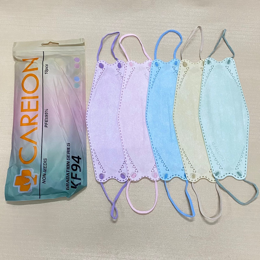 Careion Masker KF94 Morandi Soft isi 10pcs