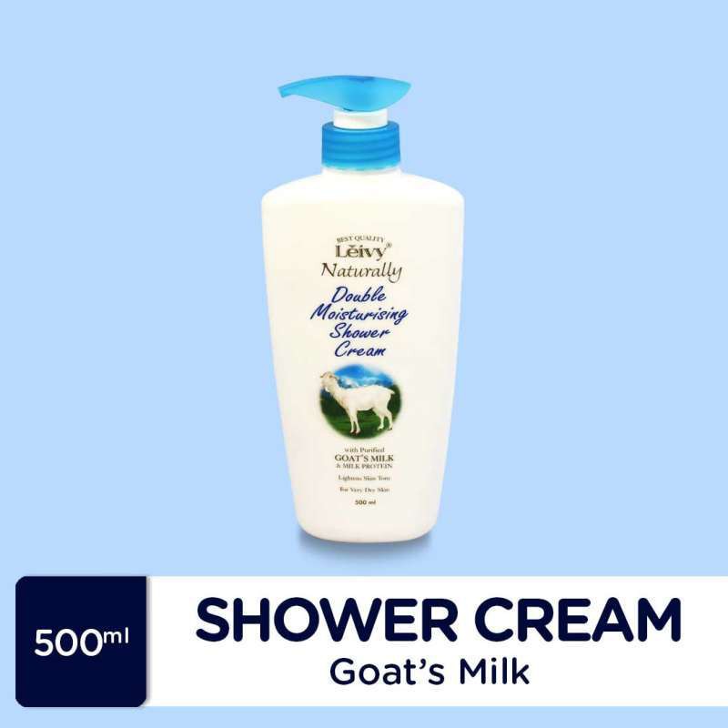 LEIVY SHOWER CREAM GOAT PUMP 500 ML @MJ