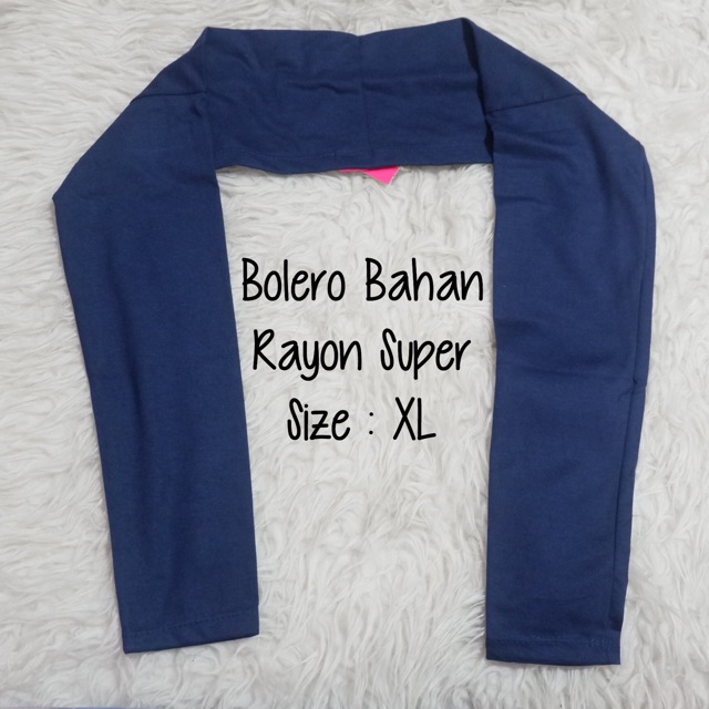 Manset Sambung Bolero Bahan Rayon Spandek Premium